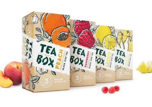 การออกแบบกล่องบรรจุภัณฑ์ที่ไม่เหมือนใคร 2019 - Thaiprintshop Tea in a Box 1 - Thaiprintshop