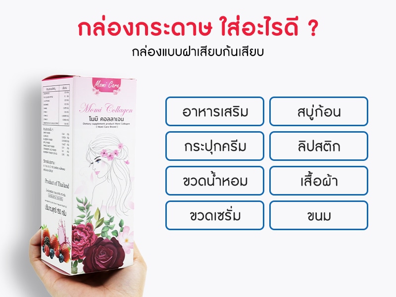กล่องขนม OTOP - Thaiprintshop กล่องบรรจุภัณฑ์ ใส่อะไรดี ?
