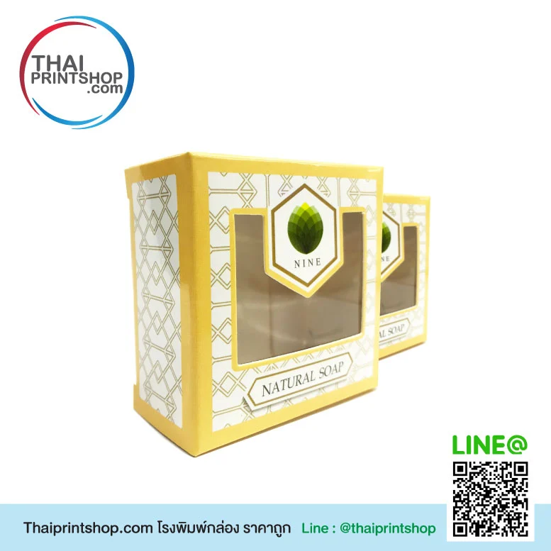 ผลิตกล่องสบู่ สวยคลาสสิค ดีไซน์สวยโดดเด่น - Thaiprintshop ดีไซน์กล่องสบู่