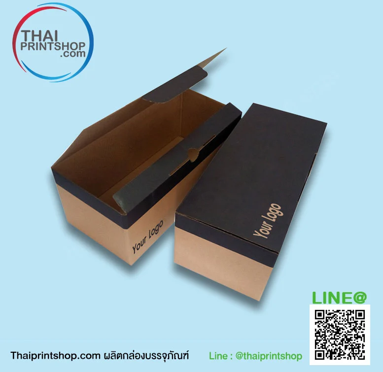 รับทำกล่องรองเท้า ขั้นต่ำ 300 ใบ - Thaiprintshop ShoeBox 04 - Thaiprintshop