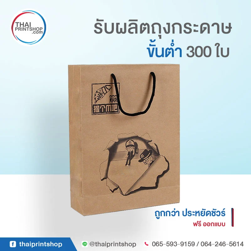 Printed paper bags 12 - Thaiprintshop