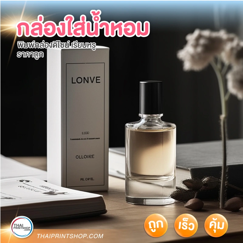 กล่องใส่น้ำหอม - Thaiprintshop กล่องใส่น้ำหอม - 1