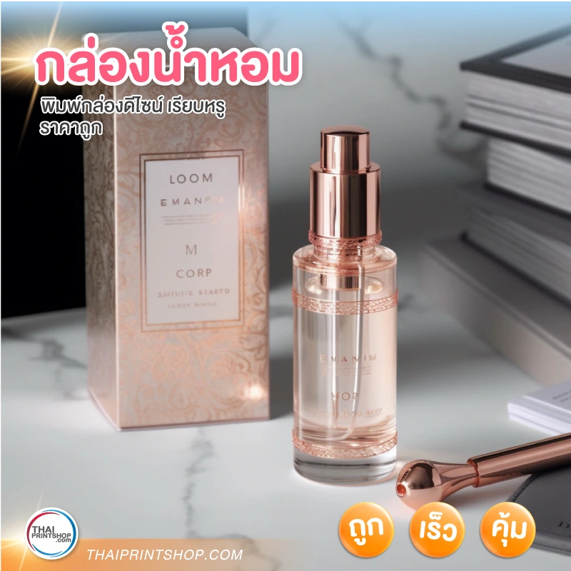 กล่องน้ำหอม - Thaiprintshop กล่องน้ำหอม