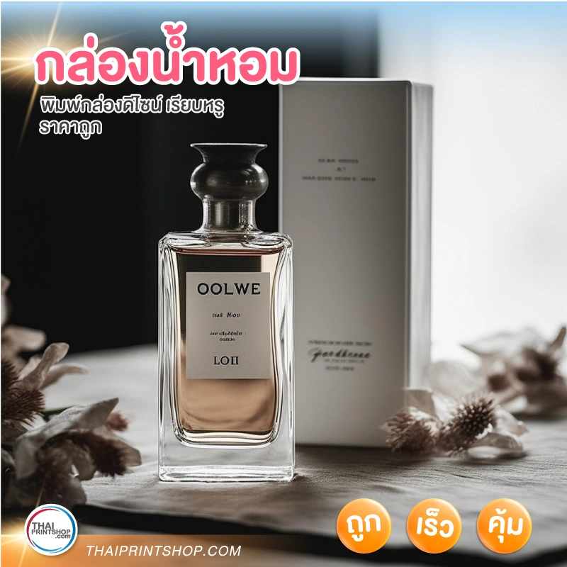 กล่องน้ำหอม - Thaiprintshop กล่องน้ำหอม - 2