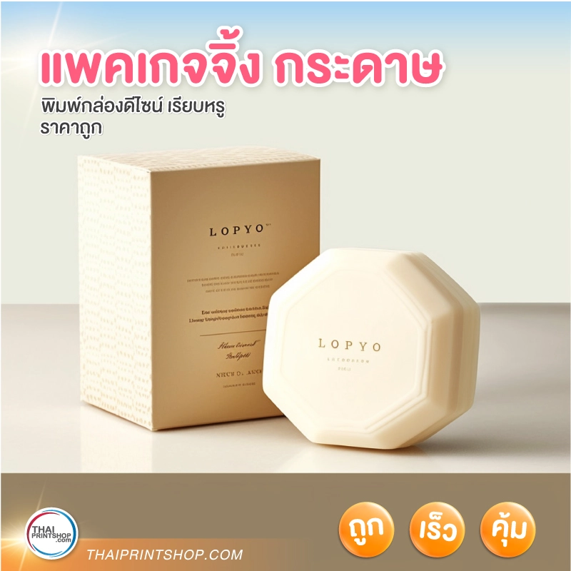 แพคเกจจิ้ง กระดาษ - Thaiprintshop แพคเกจจิ้ง กระดาษ - 02