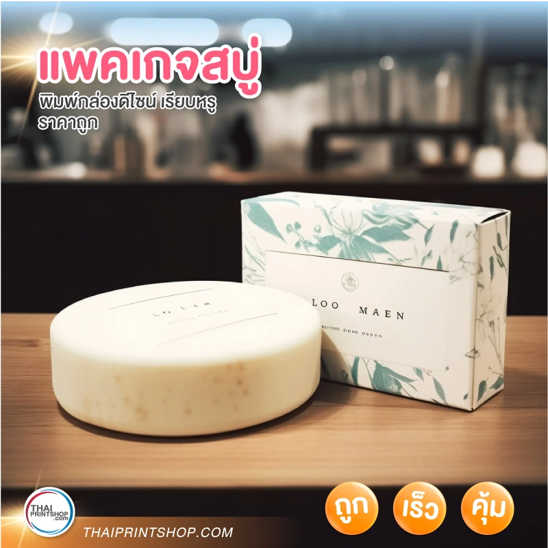 แพคเกจสบู่ รับผลิตกล่องสบู่ กล่องแพคเกจสวยๆ - Thaiprintshop แพคเกจสบู่ รับผลิตกล่องสบู่ กล่องแพคเกจสวยๆ - 05