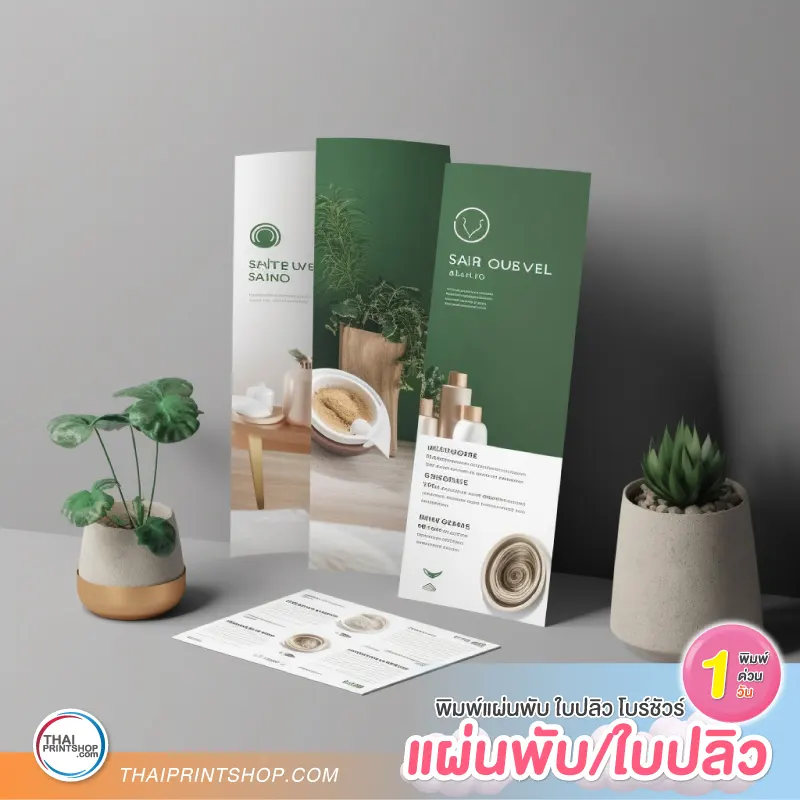 โรงพิมพ์โบรชัวร์ กรุงเทพ - Thaiprintshop โรงพิมพ์ แผ่นพับ