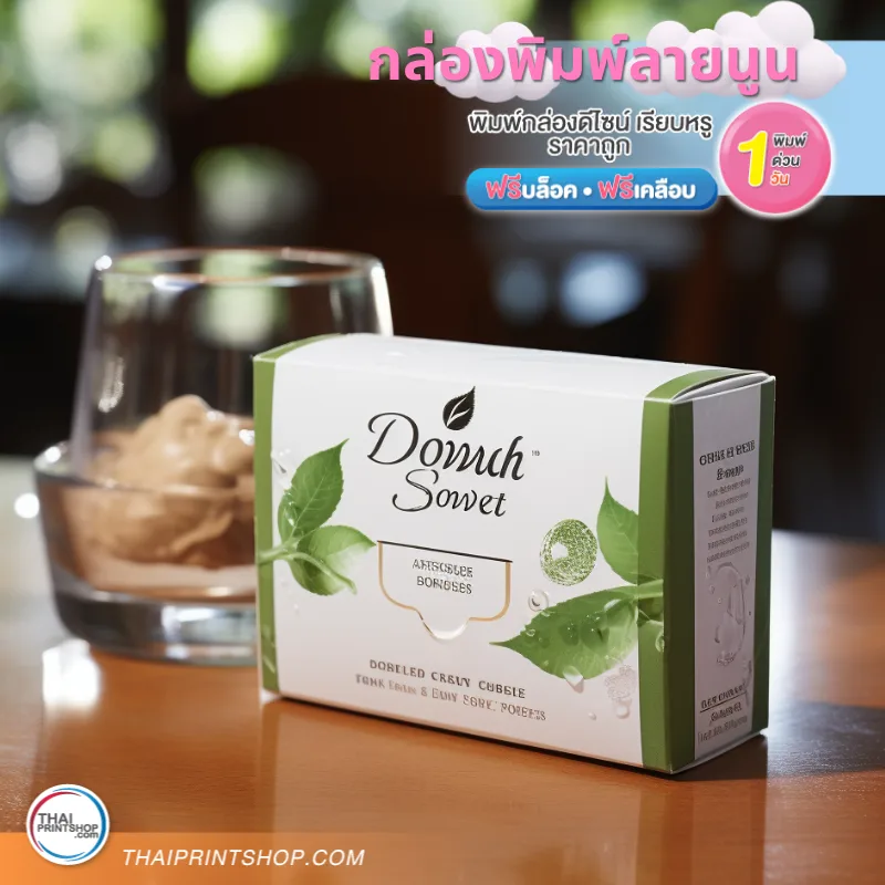 กล่องบรรจุภัณฑ์ ราคาถูก - Thaiprintshop กล่องพิมพ์ลายนูนราคา ขนาดไม่เกิน A4
