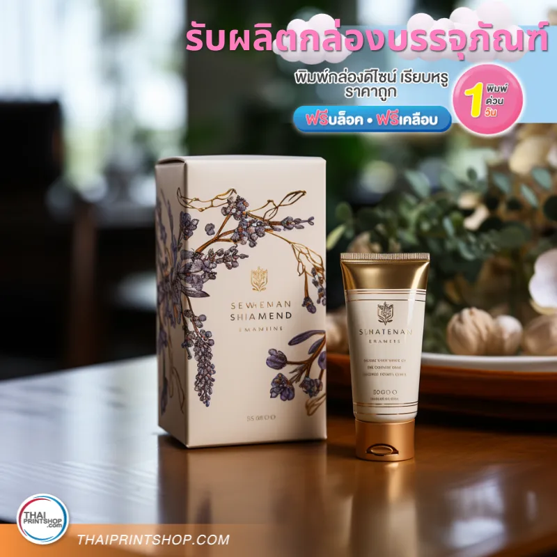 รับผลิตกล่องบรรจุภัณฑ์ ราคาถูก - Thaiprintshop รับผลิตกล่องบรรจุภัณฑ์ ราคาถูก