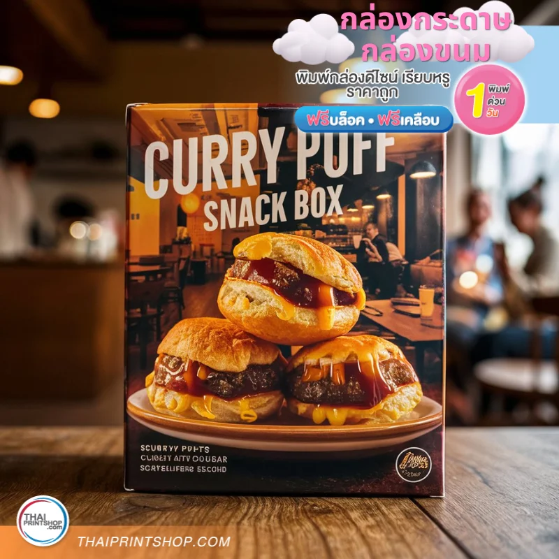 กล่องกระดาษ กล่องขนม - Thaiprintshop กล่องกระดาษ กล่องขนม