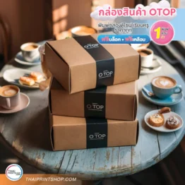 กล่องกระดาษคราฟท์ OTOP